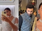 Alia Bhatt and Ranbir Kapoor stepped out to attend a wedding in Mumbai. 