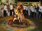 భోగి మంటలు