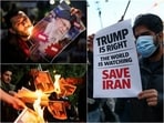 US President called on the Iranian government to "show humanity" to protestors.