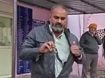 In the video, Deepak can be seen removing the snake from his jacket. 