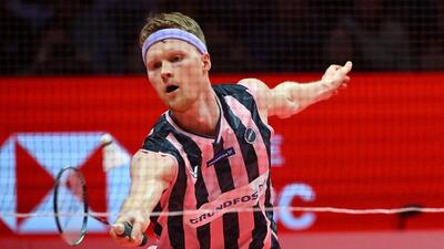 File image of Denmark’s Anders Antonsen. (AFP) File image of Denmark’s Anders Antonsen. (AFP)