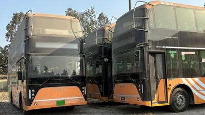 Poor coordination between the transport and power departments leaves six AC double-decker electric buses unused for months (Sourced) Poor coordination between the transport and power departments leaves six AC double-decker electric buses unused for months (Sourced)