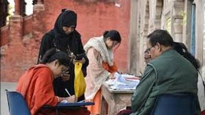 The enumeration phase of the SIR exercise began on November 4 in Uttar Pradesh. (FILE PHOTO) The enumeration phase of the SIR exercise began on November 4 in Uttar Pradesh. (FILE PHOTO)