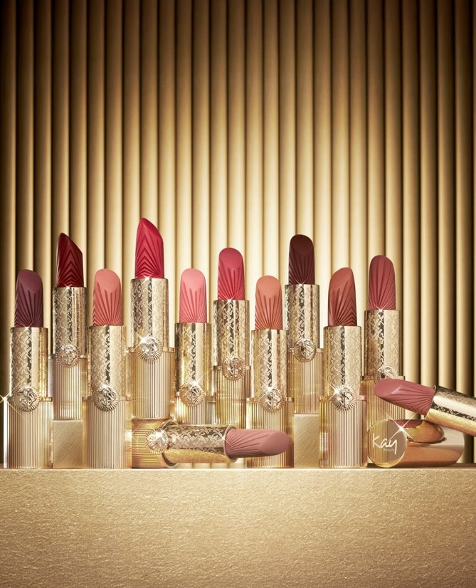 The 12 luxurious matte lipsticks are enriched with Brazil nut oil and vegan collagen to moisturise and plump the lips The 12 luxurious matte lipsticks are enriched with Brazil nut oil and vegan collagen to moisturise and plump the lips