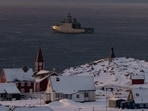Military vessel HDMS Knud Rasmussen of the Royal Danish Navy patrols near Nuuk, Greenland (Photo for representation)