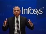 Infosys CEO and Managing Director Salil Parekh says no Infosys employee was apprehended by the US 