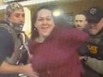 Jennifer Cruz is accused of assaulting Florida Border Patrol agent during a scuffle with ICE agents.