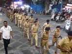 With one day left for polling on Wednesday, party workers across Pune kept a close watch on rival groups amid allegations of inducements to voters. (MAHENDRA KOLHE/HT)