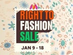 Myntra Right To Fashion Sale ends in 3 days: Get up to 80% off on stylish picks(Myntra)