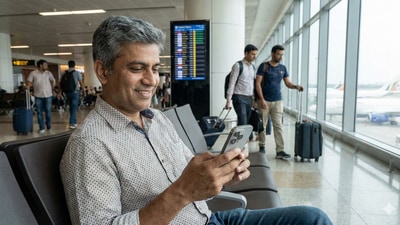 A founder recounted how Siri triggered an unintended call at an airport. (Representational image/Gemini AI generated) A founder recounted how Siri triggered an unintended call at an airport. (Representational image/Gemini AI generated)
