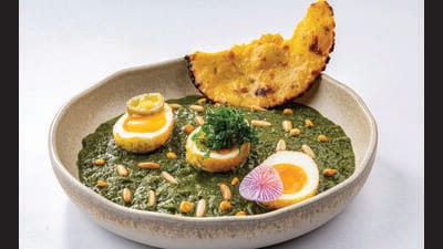 Manish Mehrotra has left Indian Accent to open Nisaba, which puts a new spin on modern Indian food. Manish Mehrotra has left Indian Accent to open Nisaba, which puts a new spin on modern Indian food.