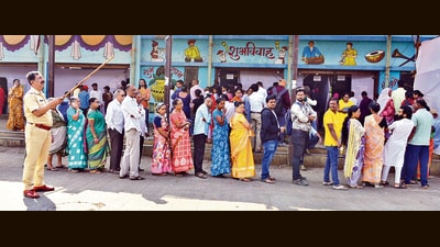 The PCMC has been divided into 32 wards, each electing four corporators, taking the total strength of the civic body to 128 members. (MAHENDRA KOLHE/ HT)