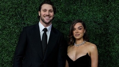 Josh Allen and Hailee Steinfeld got engaged in 2024 and tied the knot in 2025. (X/@Kalshi_Culture) Josh Allen and Hailee Steinfeld got engaged in 2024 and tied the knot in 2025. (X/@Kalshi_Culture)