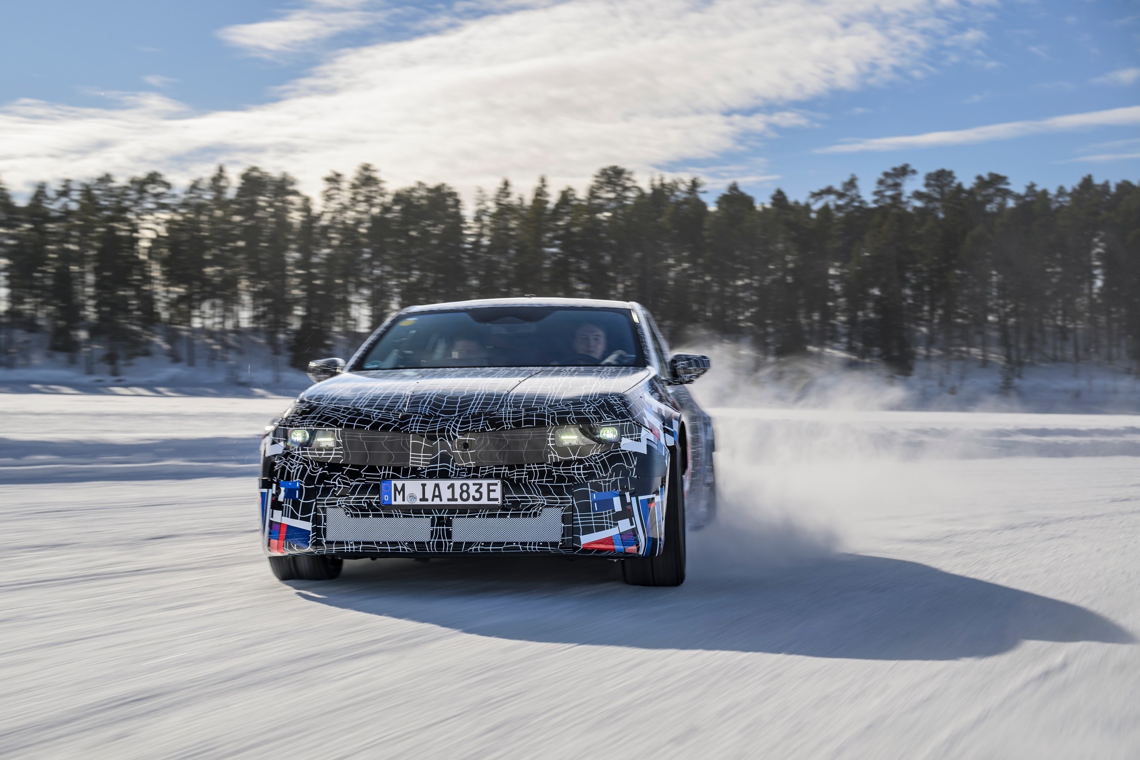 BMW’s upcoming electric M3 will feature a quad-motor electric drivetrain with independent torque control at each wheel