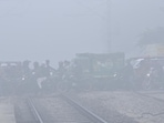 Delhi’s 24-hour average AQI was recorded at 354 (“very poor”) on Friday afternoon, worsening from 343 the previous day. (Sakib Ali/HT Photo)
