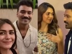 Mrunal Thakur and Dhanush