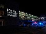 A general view of the Emory University Hospital