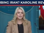 Karoline reveals if Arab allies convinced Trump to not bomb Iran