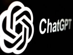 The ChatGPT logo is seen here. OpenAI is planning to show advertisements to users who avail of the free version.