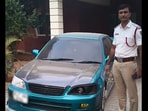 The hefty penalty, exceeding the car's value, serves as a warning against illegal vehicle modifications.