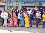 The PCMC has been divided into 32 wards, each electing four corporators, taking the total strength of the civic body to 128 members. (MAHENDRA KOLHE/ HT)