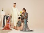 Heavy festive suits for women: Statement ethnic wear for celebrations and events(Pexels)