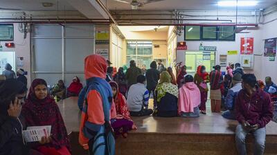 The health department’s data from January 2026 shows that around 680,000 NCD screenings are pending in the district. (PTI) The health department’s data from January 2026 shows that around 680,000 NCD screenings are pending in the district. (PTI)