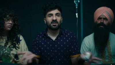 Happy Patel movie review: Vir Das plays a clumsy spy in the movie.
