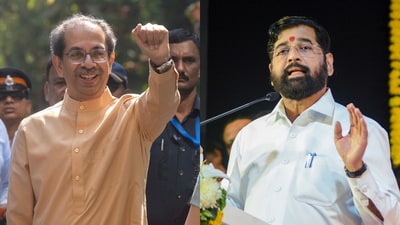 Thackeray vs Shinde: ‘Final battle’ for Marathi manoos turns fierce in BMC Marathi-dominated areas (File photo) Thackeray vs Shinde: ‘Final battle’ for Marathi manoos turns fierce in BMC Marathi-dominated areas (File photo)