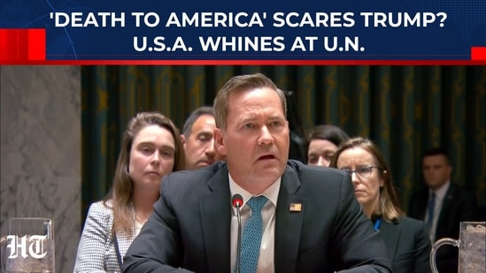 At UN, USA cries out against Khamenei's war cry; Trump scared of Iran's…