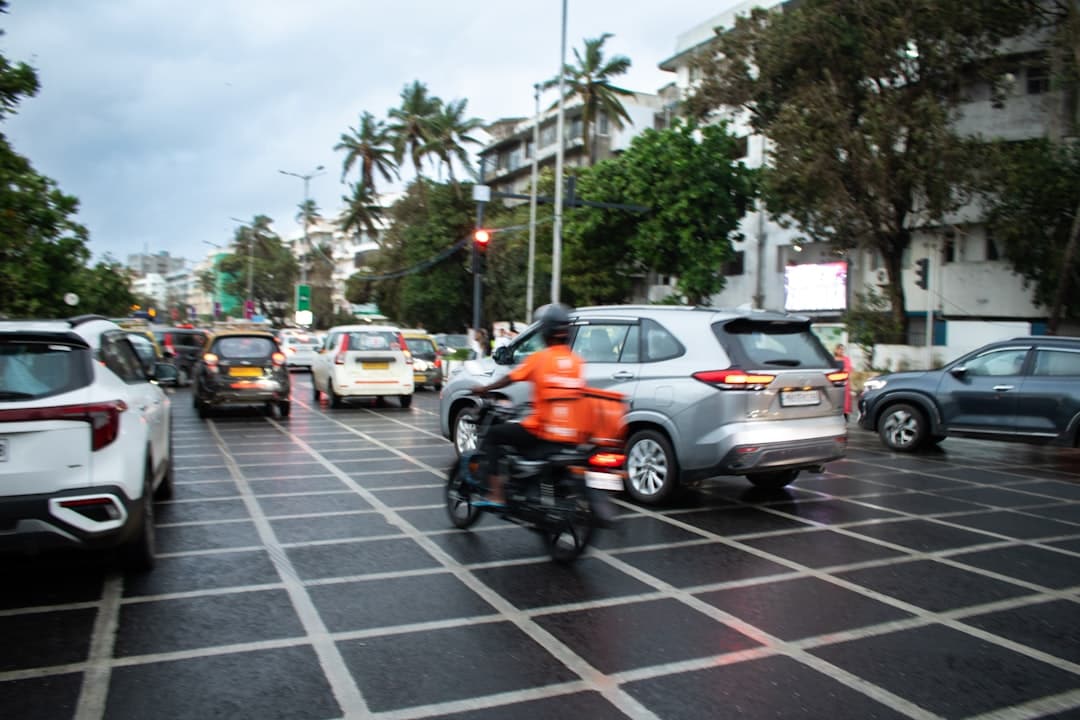 A Swiggy delivery rider. (Unsplash) A Swiggy delivery rider. (Unsplash)