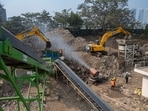 (Representative image) Officials say Basai plant now handles 1,200 tonne per day as RWAs flag lack of public awareness, missing circulars and unclear disposal procedures. (HT Archive)