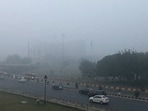 A view from AIIMS as a dense fog engulfs the area amid a cold wave.
A view from AIIMS as a dense fog engulfs the area amid a cold wave.
