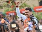 Mumbai, India - Jan. 16, 2026: Maharshtra CM Devendra Fadnavis celebrate BMC election results, at Nariman Point in Mumbai, India, on Friday, January 16, 2026. (Photo by Anshuman Poyrekar/Hindustan Times) (Anshuman Poyrekar/HT Photo) Mumbai, India - Jan. 16, 2026: Maharshtra CM Devendra Fadnavis celebrate BMC election results, at Nariman Point in Mumbai, India, on Friday, January 16, 2026. (Photo by Anshuman Poyrekar/Hindustan Times) (Anshuman Poyrekar/HT Photo)