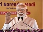 Prime Minister Narendra Modi addresses a public meeting, in Malda, West Bengal. Modi on Saturday unveiled rail and road infrastructure projects worth  <span class='webrupee'>₹</span>3,250 crore, aimed at strengthening connectivity and accelerating development in West Bengal and the North East. 