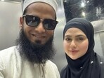 Muslim cleric Mufti Anas Sayed and former actor Sana Khan married in 2020. 