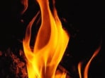 A 29-year-old mother and her four-year-old daughter died in a fire after the woman reportedly poured kerosene on them.