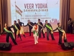 A special highlight of the programme was the patriotic cultural performances by students from Indian schools in Riyadh, A special highlight of the programme was the patriotic cultural performances by students from Indian schools in Riyadh,