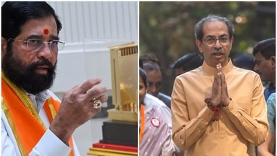 While Eknath Shinde has moved his elected corporators to a hotel, Uddhav Thackeray struck a defiant note despite the poll loss. While Eknath Shinde has moved his elected corporators to a hotel, Uddhav Thackeray struck a defiant note despite the poll loss.
