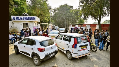 In a statement, the ED said it has provisionally attached the Al Falah University land and building located in the Dhauj area of Faridabad. (File)
