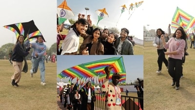 Baansera Park is hosting the three-day Kite Festival from January 16 to 18. (Photos: Raajessh Kashyap/HT) Baansera Park is hosting the three-day Kite Festival from January 16 to 18. (Photos: Raajessh Kashyap/HT)