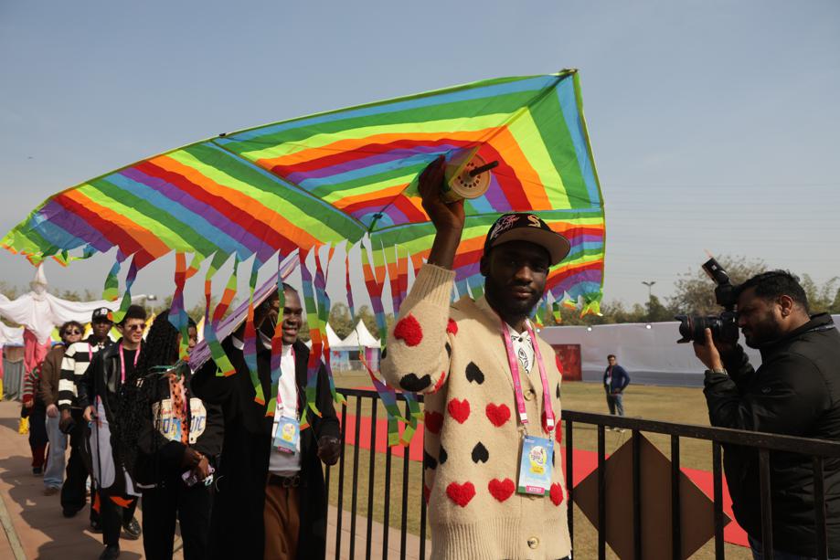 Nigerian Kiteist Kelvin Markus. Nigerian Kiteist Kelvin Markus.