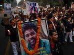 A candle light protest march in Delhi following the death of Rohith Vemula A candle light protest march in Delhi following the death of Rohith Vemula