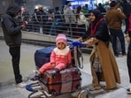 Indian citizens arrive at Indira Gandhi International Airport on a commercial flight from Tehran amid the ongoing nationwide protests in Iran, in New Delhi on January 17, 2026. (REUTERS)