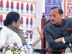 West Bengal Chief Minister Mamata Banerjee and Chief Justice of India Surya Kant during the inauguration of the new permanent building of the Calcutta High Court Circuit Bench, in Jalpaiguri, West Bengal.