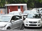 PU registrar YP Verma said the first paid parking zone will come up near gate number 1, opposite PGIMER. (HT Photo) PU registrar YP Verma said the first paid parking zone will come up near gate number 1, opposite PGIMER. (HT Photo)