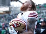 San Francisco 49ers tight end George Kittle suffered a torn Achilles tendon during last week’s NFC Wild Card victory over the Philadelphia Eagles.