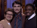 On SNL, Finn Wolfhard celebrated his adulthood with co-stars Gaten and Caleb. 