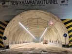 The left tunnel of this ambitious project is approximately 1,307 metres long, while the right tunnel measures about 1,224 metres in length. (HT)