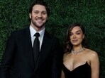 Buffalo Bills QB Josh Allen responded humorously to a throwback photo of wife, Hailee Steinfeld, in Broncos gear. Buffalo Bills QB Josh Allen responded humorously to a throwback photo of wife, Hailee Steinfeld, in Broncos gear.